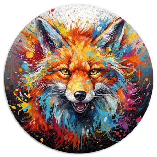 Puzzlespiele Fuchs 1000 Teile Puzzle für Erwachsene 67,5x67,5cm für Puzzles Spaß bei Heimaktivitäten, Geburtstagsgeschenk, Reisegeschenke,