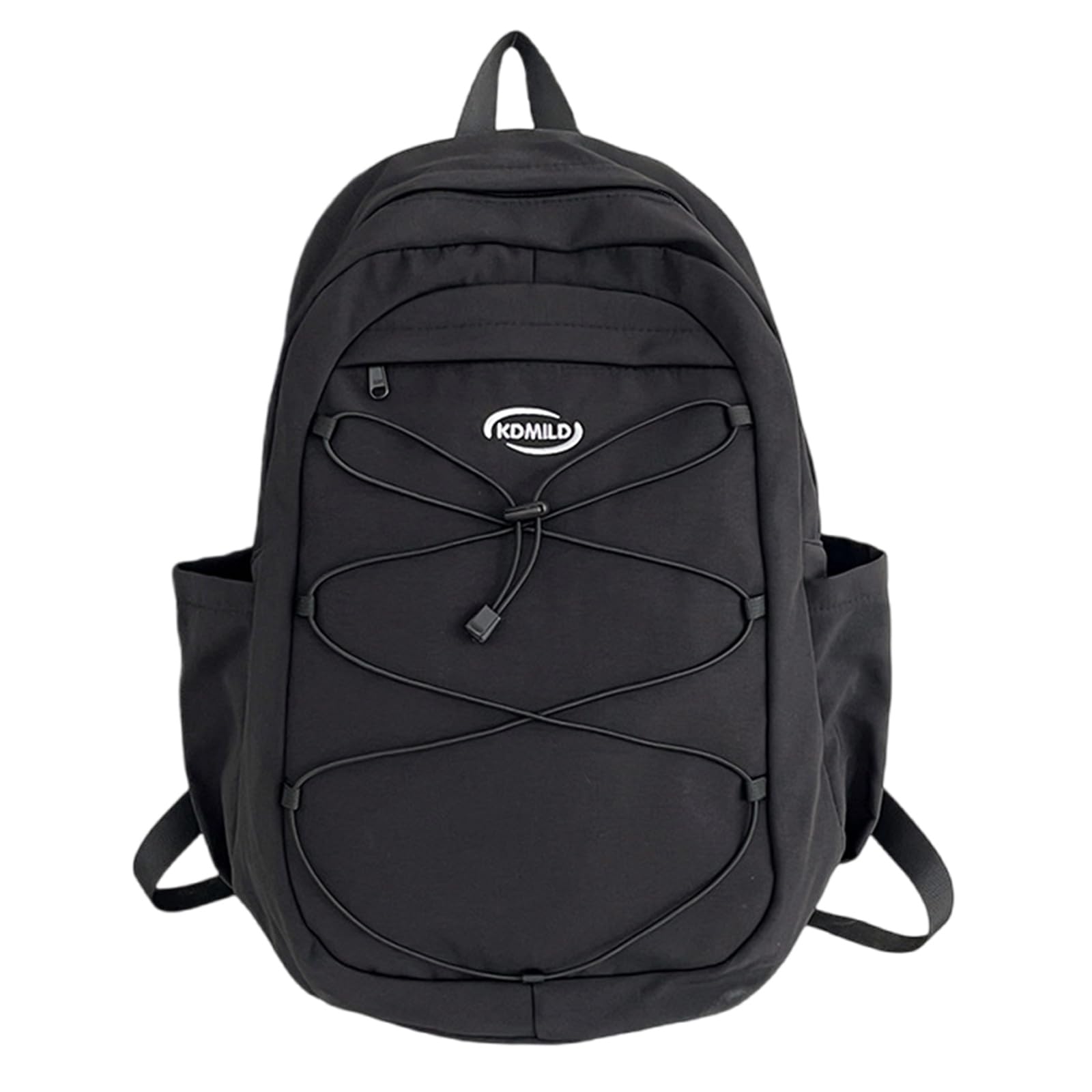 Harajuku Rucksack Schule Studenten Große Kapazität Laptop Tasche Daypack Bungee