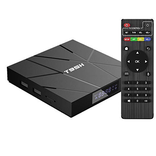 Android 10.0 TV Box Sofobod T95H Android Smart Box with Upgrade H616 Quad Core Cortex-A53, 4GB DDR3 32GB ROM, Dual WiFi 2.4G, 1080P 4K 6K H.265 HDR:T95H 4+32