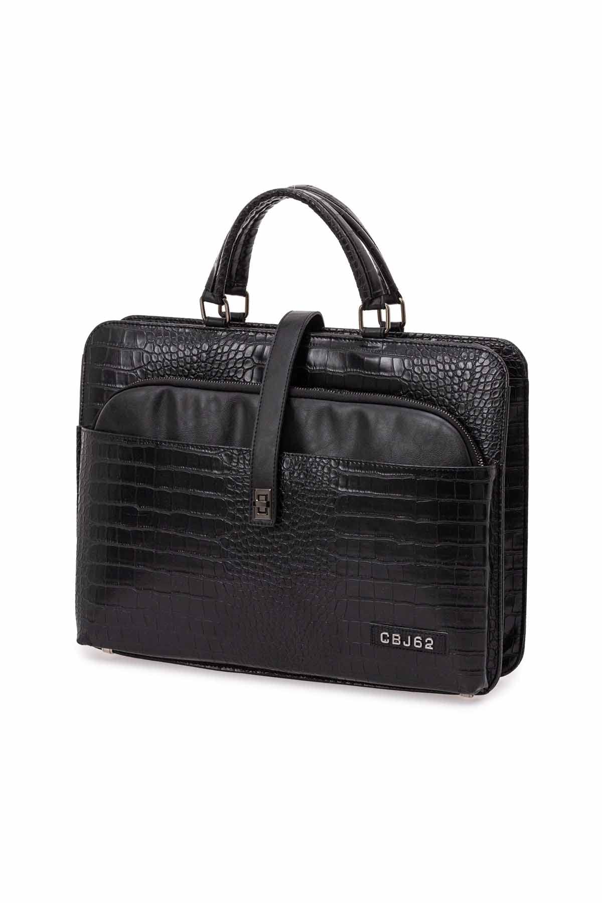 Cipo & Baxx Tasche Unisex Bag Laptop-Notebook Umhängetasche Aktentasche mit abnehmbare Tablettasche Accessuar CA143 Schwarz