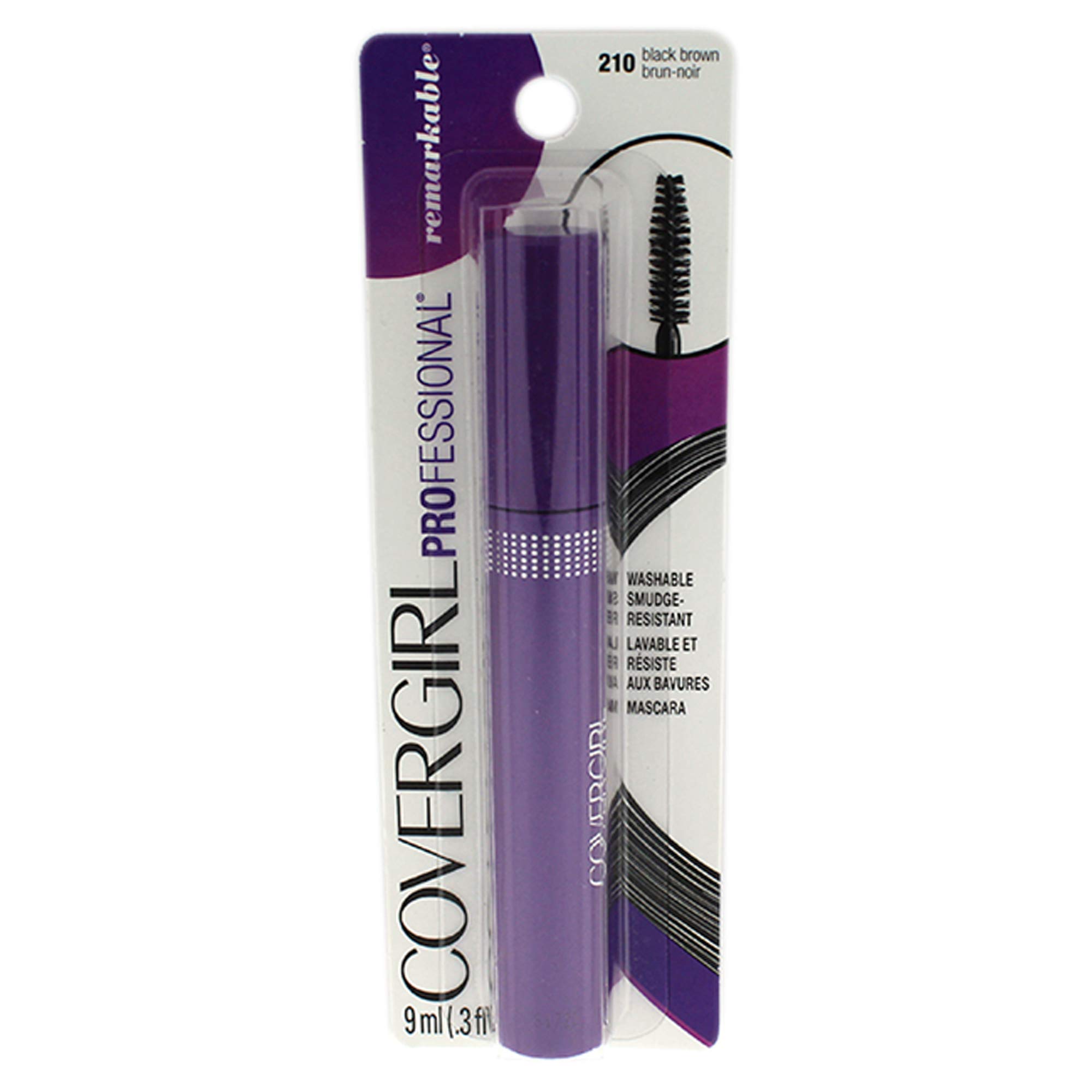 CoverGirl Professional Remarkable Waterproof Mascara, Black Brown/210, 0.02 Pound by COVERGIRL