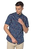 Merc of London Herren Shelley Shirt, Hellblau, L