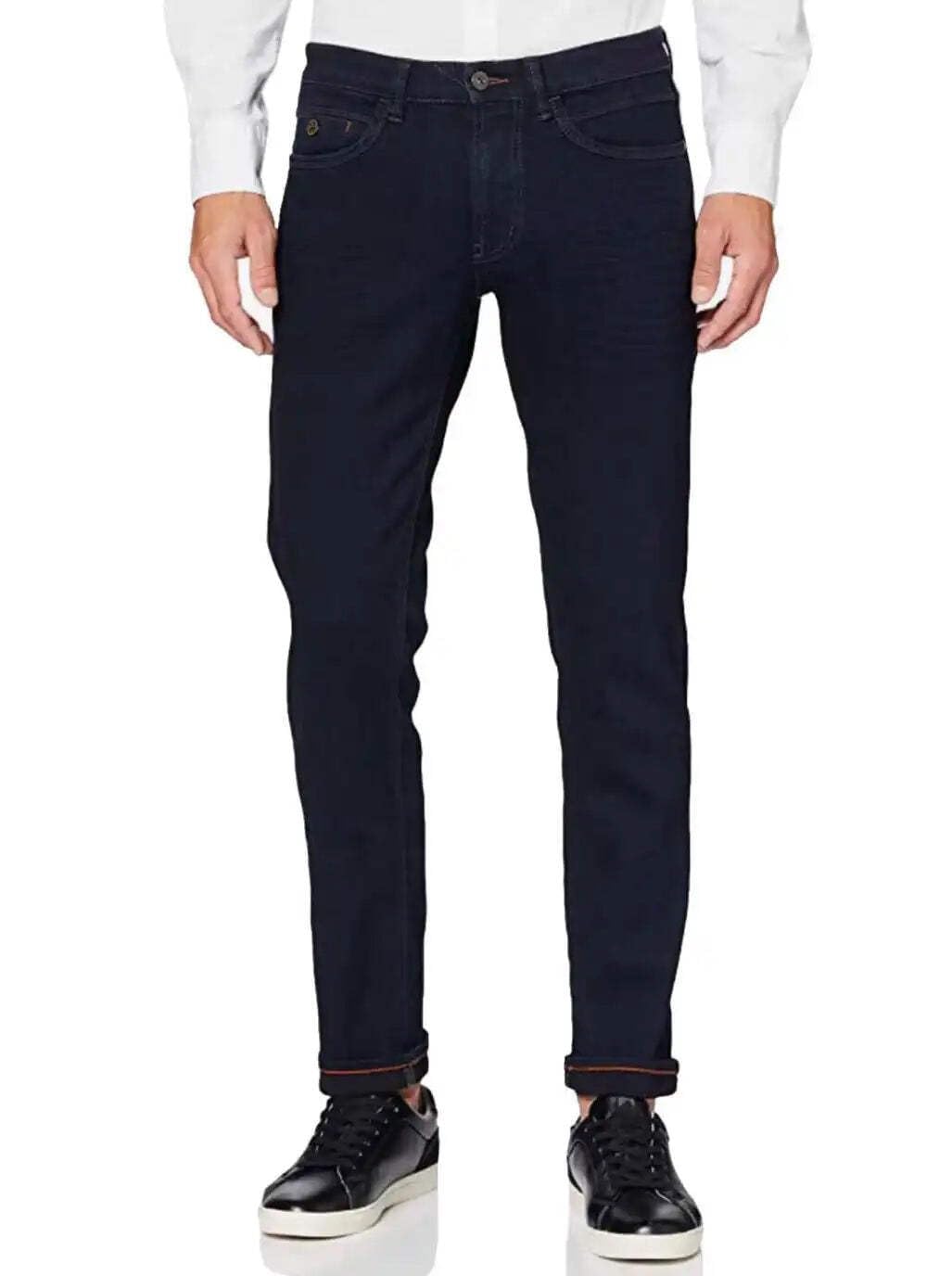 hattric Herren Hose Jeans, Blau (Dunkelblau 44), W34/L34 (Herstellergröße: 34/34)