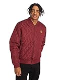 Urban Classics Herren Diamond Quilt Nylon Jacket Jacke, Burgundy, S EU