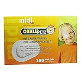 OKKLUPETZ Okklusionspflaster midi weiß 100 St