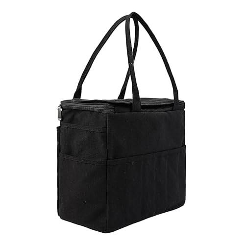 Takluu Häkeltaschen-Organizer, Garntaschen zum Häkeln,Häkel-Organizer-Garntasche - Garn-Reisetasche, Häkeltasche mit großem Fassungsvermögen, Aufbewahrungsorganisator, Garn-Organizer, Häkeltaschen