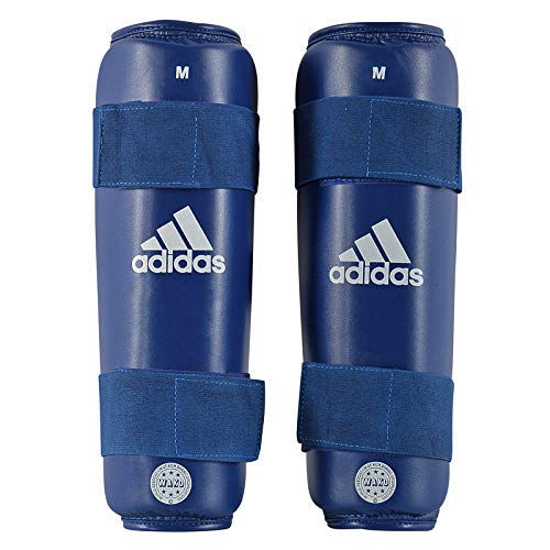 adidas Unisex – Erwachsene WAKO PU Shin Guard Schienbeinschoner, blau, S