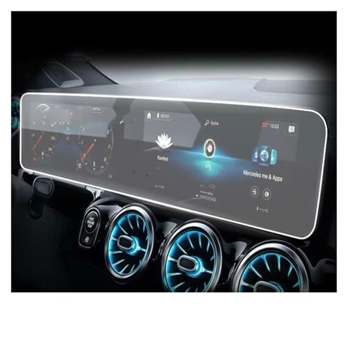 Für Für Benz Für CLA Für GLA H247 2019-2023 Auto-GPS-Navigationsfilm LCD-Bildschirm TPU-Innenschutzfilm Kratzfestes Zubehör Navigation Schutzfolie Navigations-Displayschutz(TPU Film)