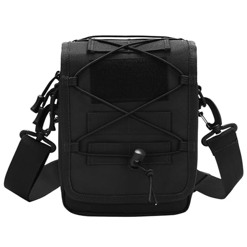 Mllepjdh Outdoor Tactically Umhängetasche Wasserdichter Rucksack Multifunktionale Umhängetasche Verstellbare Nylon Umhängetasche