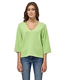 Peppercorn Damen Rosalia 3-4 mouw curved Pullover mit 3 4 Arm, 3011 Opaline Gree, 52 EU