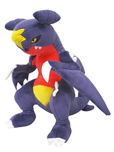 Sanei Pokemon Plush Toy All Star Collection PP116 Garchomp Peluche (S) Carchacrok Knakrack