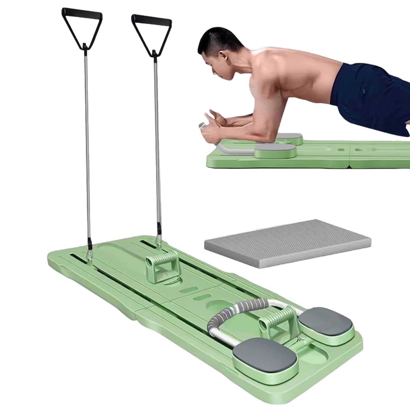 Plank Trainer Bauchbrett | Fitness Bauch-Pushup-Trainer Pilates-Board | Großes, tragendes Trainingsgerät zum Trainieren der Gleichgewichtsfähigkeit, der Rumpfmuskulatur und des Gesäßmuskels