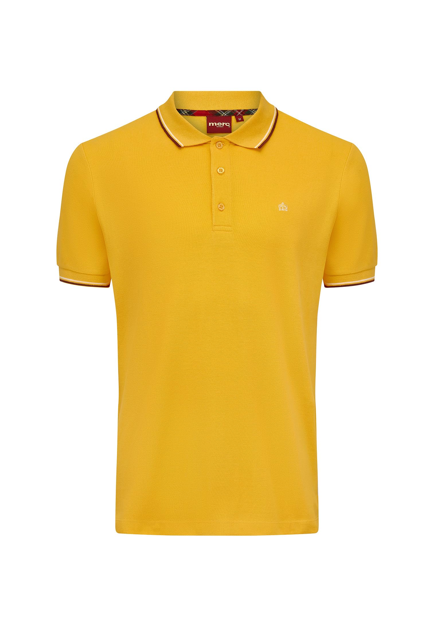 Merc Herren Card, Polo Shirt Poloshirt, Ochre, L