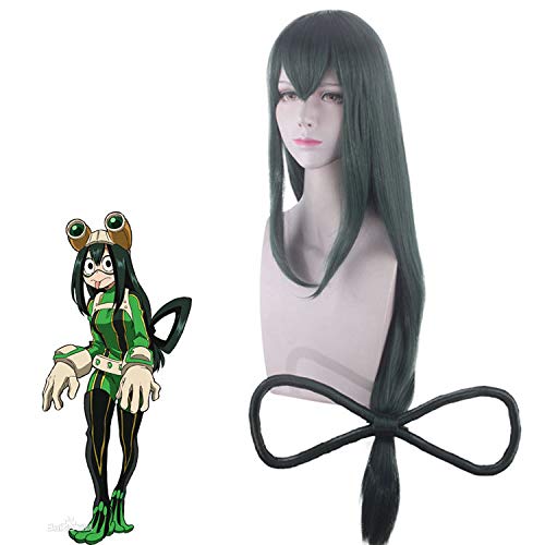 LINLINCD-Wig Anime Cosplay Perücke for Fasching Nachtleben CluI Party Verkleidung Perücke Cosplay-Perücke Frosch Pflaume Regen Split Figur 8