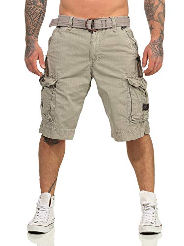 Jet Lag Herren Cargo Shorts Take Off 7 Grey W44