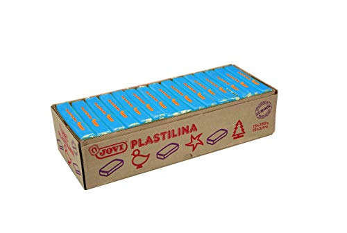 Unbekannt Jovi Plastilina, 15 Tabletten 350 gr, hellblau-Gehäuse (7212)