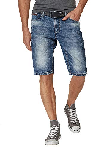 CIPO&BAXX Herren Jeanshsorts Jeans Shorts (Light Blue, W32)