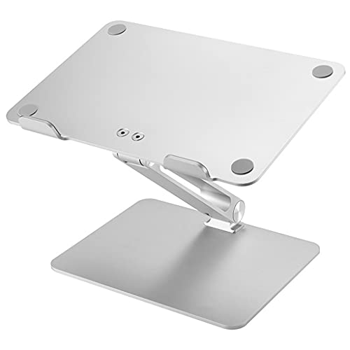 Qsvbeeqj Tablet-Ständer aus Aluminiumlegierung, Kühlhalterung, Notebook-Halter, Multi-Winkel, verstellbar für Laptops