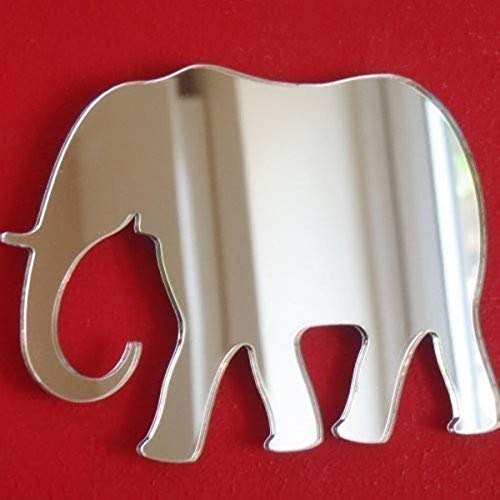 Sendmeamirror Elefant Spiegel 20 cm x 14 cm