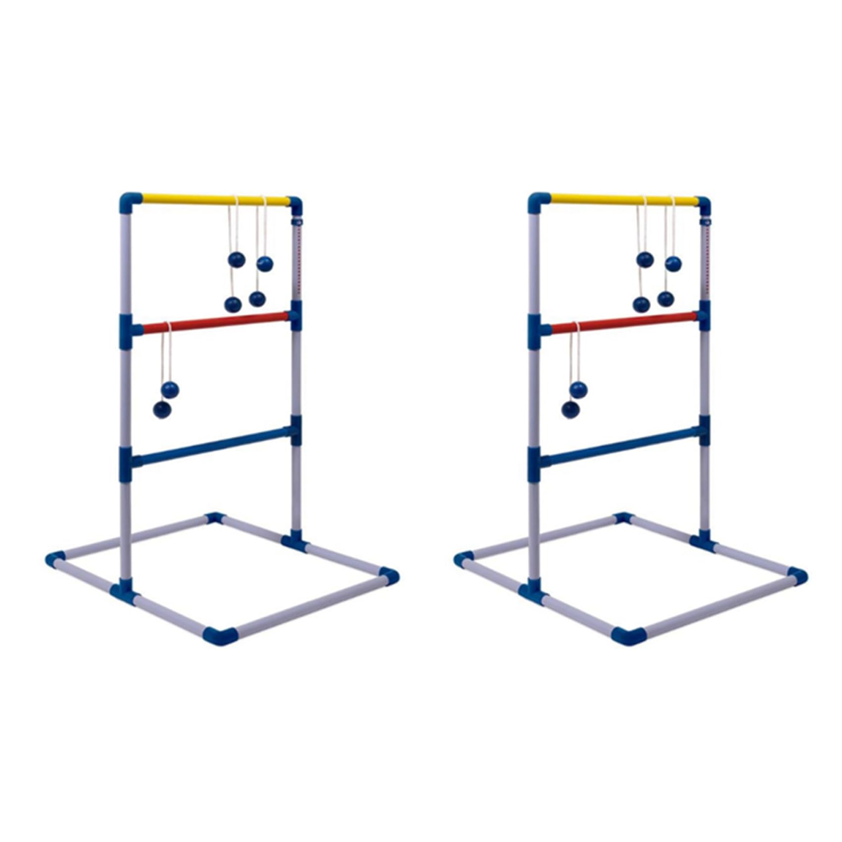 SICOSALT 2X Leiter Ball Spiel Set Golf Toss Spiel Backyard Toys Outdoor-Spiele für Erwachsene und Kinder