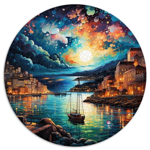 Puzzles Hafen von Dubrovnik, Puzzles für Erwachsene, 1000 Teile, 67,5 x 67,5 cm, Lernspielzeug, Familienspiele, Weihnachts- und Geburtstagsgeschenke für Frauen und Männer