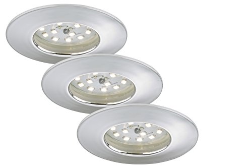 Briloner LED Einbauleuchten Attach weiß, 3er Set