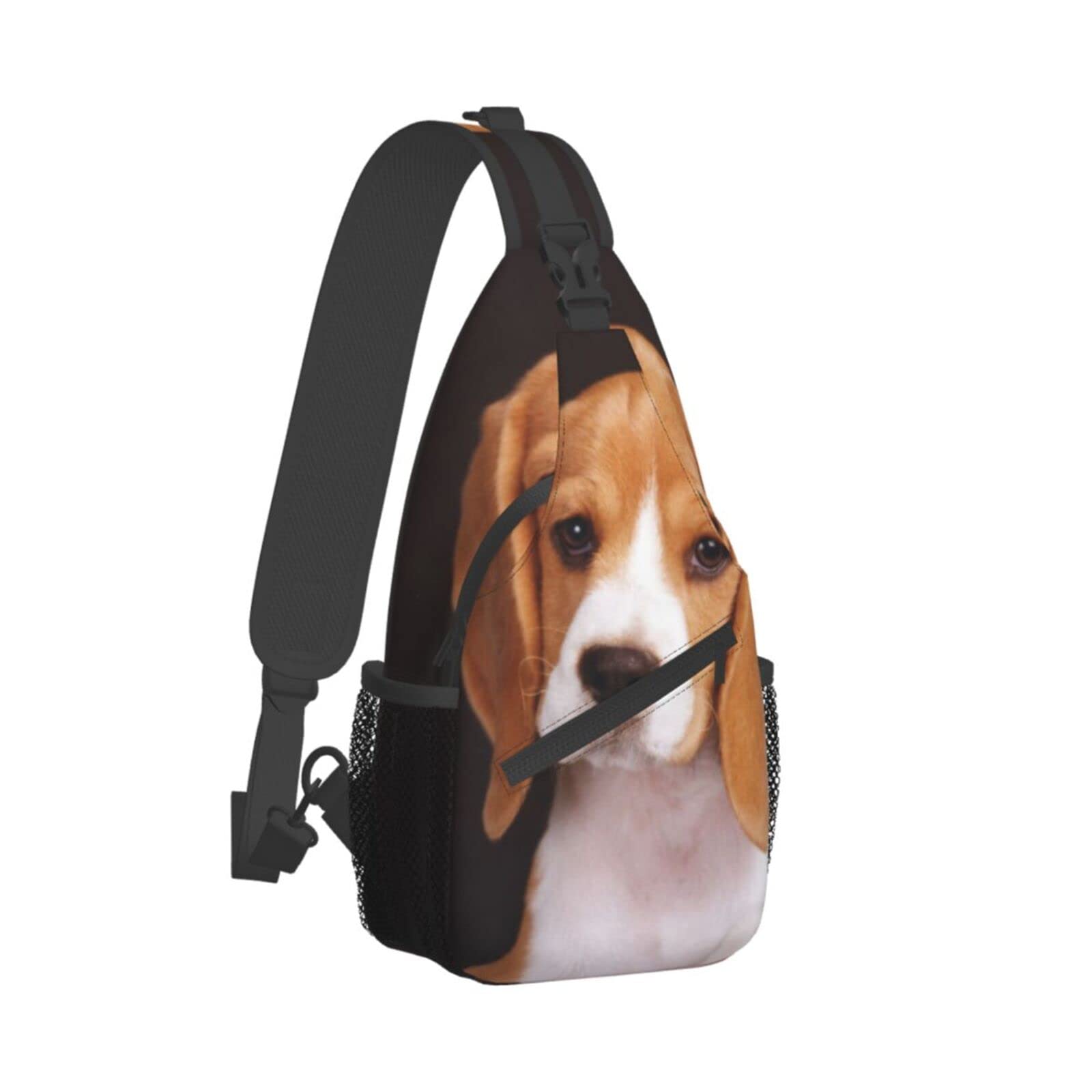 Ovely Haustier Hund Beagle Crossbody Brusttasche Schultertasche Wochenende Outdoor Wandern Rucksack