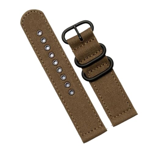 SpaRcz Armband aus Nylon-Canvas mit Schnellverschluss, vierfarbiges Armband für Herren, 20-22mm, Farbe 1, 22mm