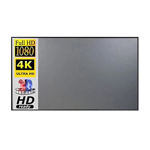 Beamerleinwand tragbar 100 120 Zoll Projektionsleinwand 16:9 Reflektierendes Stofftuch - Projektorleinwand(40 inch)