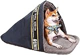 Katzen-/Hundebett, Schlafsack und Pflege, 2-in-1, Haustierbett für kleine, mittelgroße und große Hunde und Katzen, orthopädisches Katzensofa, insgesamt maschinenwaschbar, 81,3 x 67,9 cm, gee