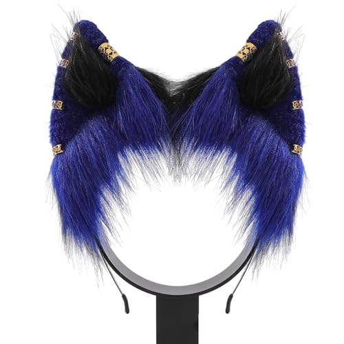 Aufführungen Füchse Ohr Stirnband Karneval Party Plüsch Kopfschmuck Film Enthusiasten Party Cosplay Requisiten Unisex Cosplay Haarschmuck Füchse Ohren Haarband Cosplay Halloween Hairhoop