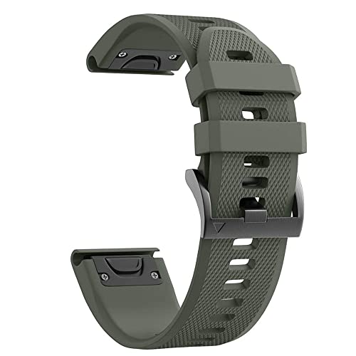 NEYENS Offizielles Silikon-Armband für Garmin Epix/Fenix 7 7X 5 5X Plus 6 6X Pro Band QuickFit Instinct2/Descent G1 Solar-Gürtel, 26mm Fenix 7X 3HR, Achat