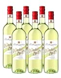 Rotkäppchen Weinzeit! Lieblich – Deutscher Weißwein aus Rheinhessen (6 x 0, 75l)