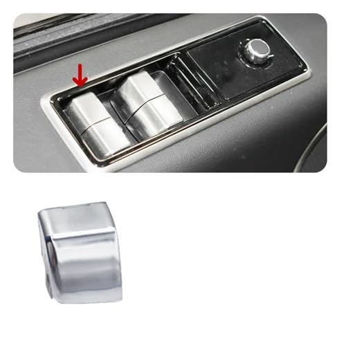 Fensterschalter Tasten Für Range Für Rover Für Sport Auto Fensterheber Schalter Reparatur Tasten Kappen Auto Tür Fenster Glas Lift Control Schalter LR123006 Autos Fensterh Taster Schalter(No.3)