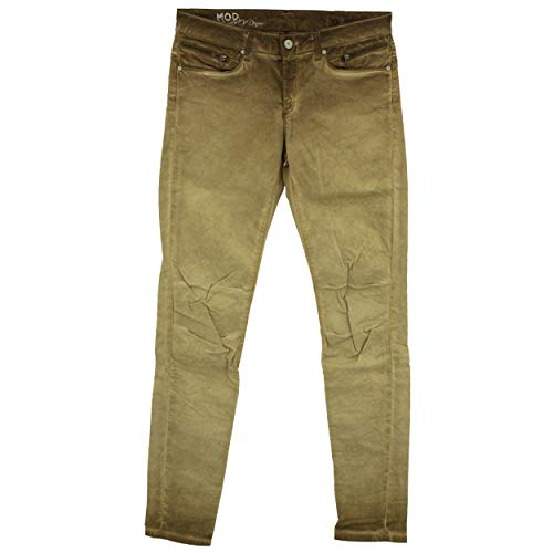 Miracle of Denim M.O.D Damen Eva Slim Jeans, Beige (Toasted Sand 2074), W31/L34