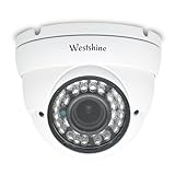 Westshine 1080P Überwachungskamera Aussen Dome Kamera, CCTV Überwachung 2.0MP 2.8mm-12mm 1/3" Weitwinkelobjektiv, TVI/CVI/AHD/CVBS IR-Cut 36 Infrarot LEDs 100ft Nachtsicht