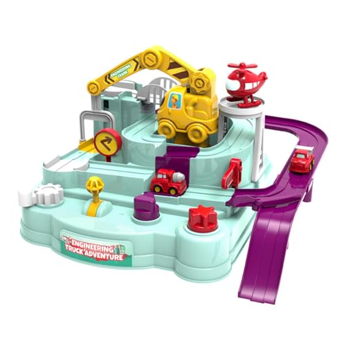 Schiebespielzeug Baby Slot Car Mechanischem Getriebe Parkspielzeug Lustige Kind Interaktion