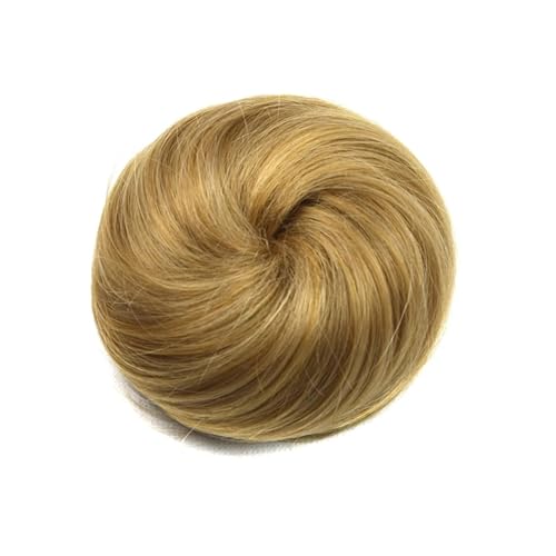 Haarteil Synthetischer Chignon, verstellbarer Haarknoten, Haargummis, Verlängerung, lockiges Hochsteckfrisur-Haarteil for Frauen Haarverlängerung(1011)