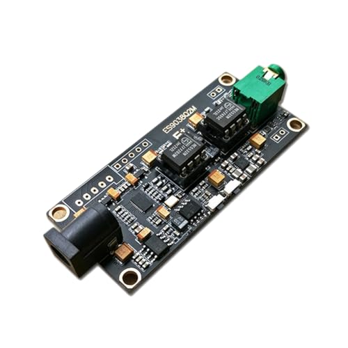 Lmzzdld ES9038Q2M-Dekodierungsplatine, I2S-Eingang, Asynchrones USB-Modul, Decoder, Zubehör, Teile, DSD512 PCM768KHz, ES9038Q2M-Dekodierungsplatine