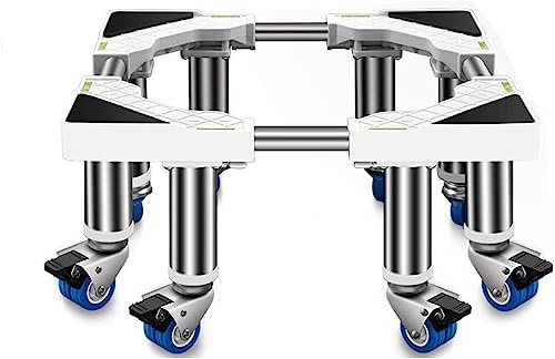 Schwerlast-Waschmaschinen-Basis mit Rädern, verstellbarer Wagen für Haushaltsgeräte, Kühlschränke, Gefrierschränke, Basishalterung für den Kühlschrank, Standfuß 45
