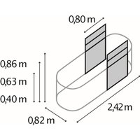 Hochbeeterweiterung stretched 630