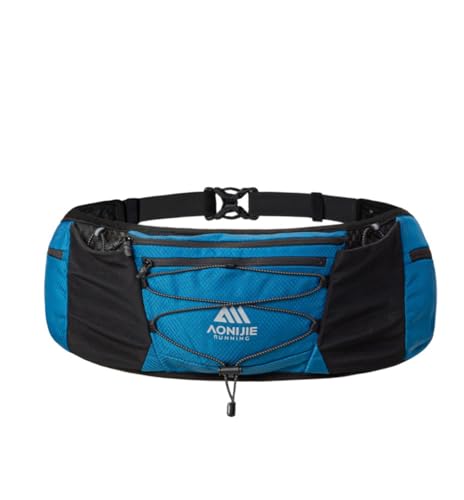 Taille Pack Running Hydration Gürtel, Aonijie Travel Trail Marathon Gym Workout Fitness Bag (Azul)