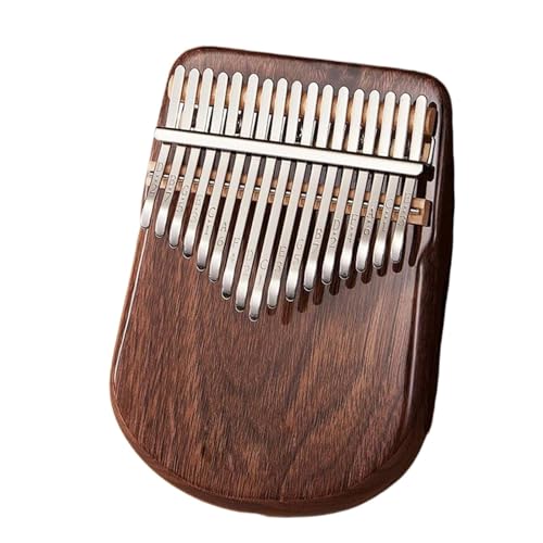 Kalimba 17 Tasten Kalimba Walnuss 21 Tasten Kalimbas Chromatische Tragbare Mini Musik Tastatur Finger Klavier Zubehör(E17)