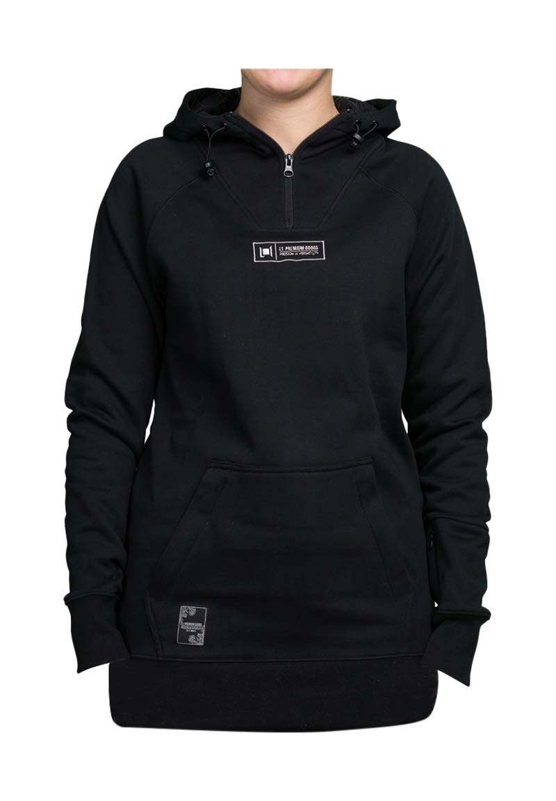 L1 Damen Hoodie Colina W Hoody ´21, Größe:S, Farben:Black