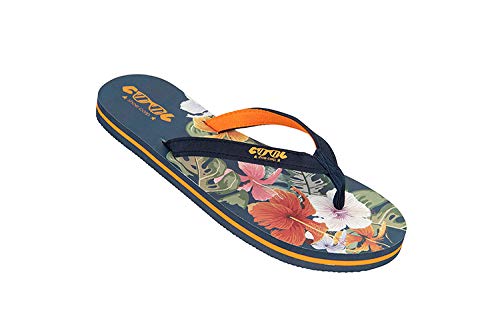 COOL shoe corp. Damen Clark Flip-Flops, Blume, 36 EU