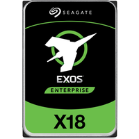 Seagate Exos X18 ST12000NM001J - Festplatte - verschlüsselt - 12 TB - intern - SATA 6Gb/s - 7200 U/min - Puffer: 256 MB - Self-Encrypting Drive (SED)