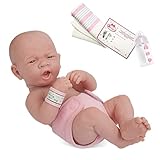 La Newborn Boutique - Realistische 35,6 cm anatomisch korrekte Jungen Baby Puppe - First Tear aus Vynil entwickelt von Berenguer