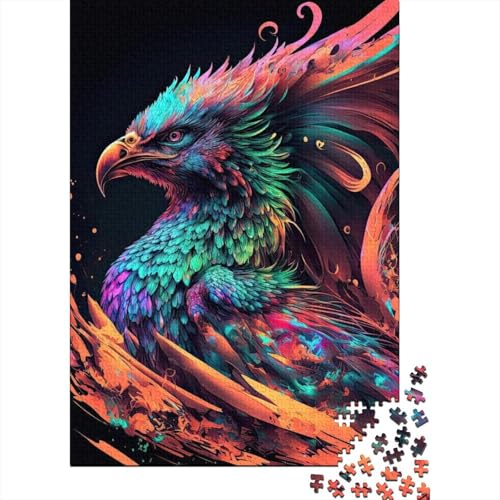 Art Phoenix Puzzles für Erwachsene, Puzzles mit 1000 Teilen für Erwachsene und Teenager, ganze Familie und die 29,53x19,69 Zoll