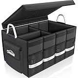 Oasser Kofferraumtasche Kofferraum-Organizer mit Deckel Auto Kofferraum Organizer Autotasche Auto Kofferraum Box Praktisch und Wasserdicht Verpackung MEHRWEG