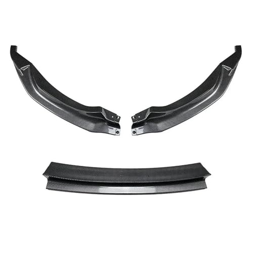 Splitter Für M3 F80 M4 F82 F83 2015-2020 Frontschürze Lip Spoiler Splitter Auto Diffusor Splitter Abdeckung Gurad Körper Kits Frontlippe(Kohlefaser)